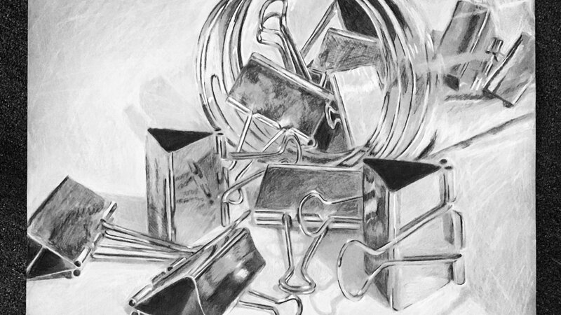 Spilled Jar of Clips