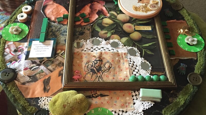 2016's mixed media work done in Santa Rosa, CA