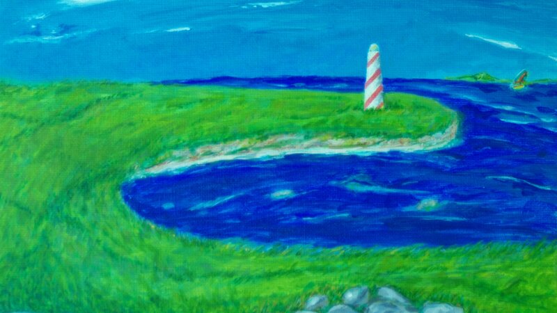 New England Bay Lighthouse