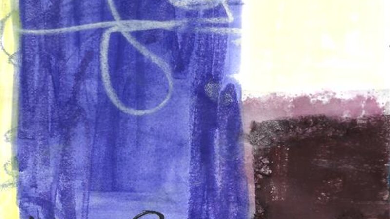 acrylic, pen, ink, abstract, pastel