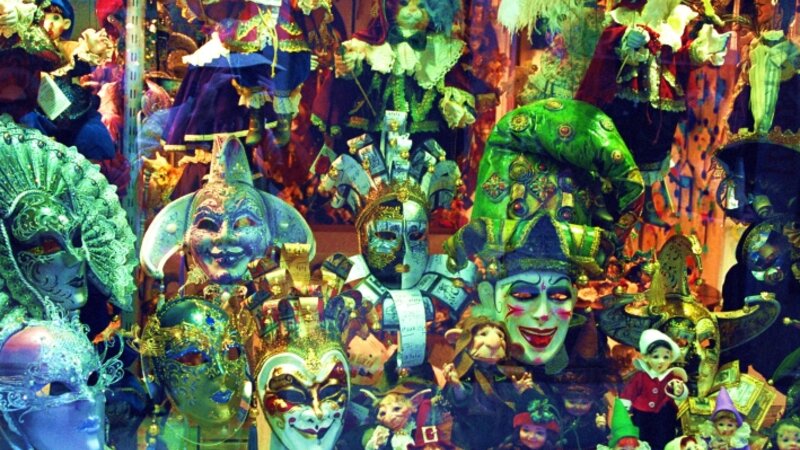 Carnival Masks, Venice, Italy