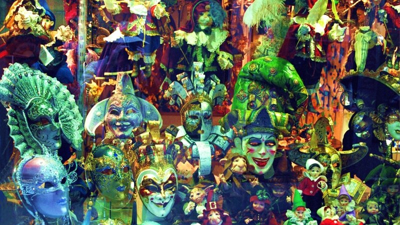 Carnival Masks, Venice, Italy