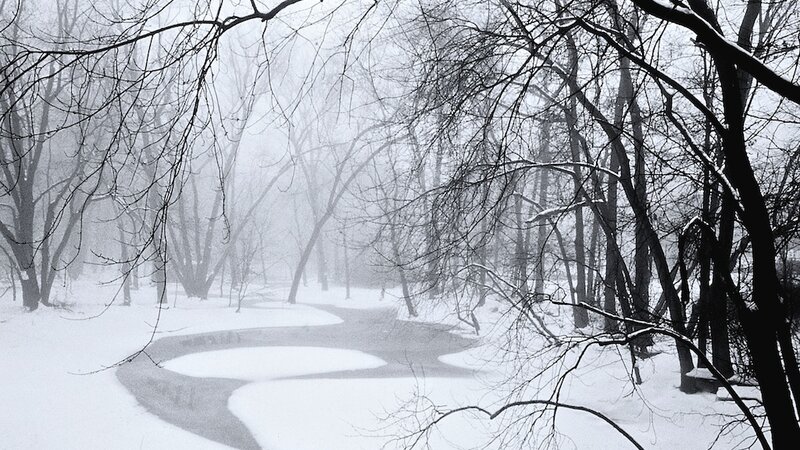 Passaic River Winter