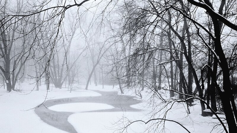 Passaic River Winter