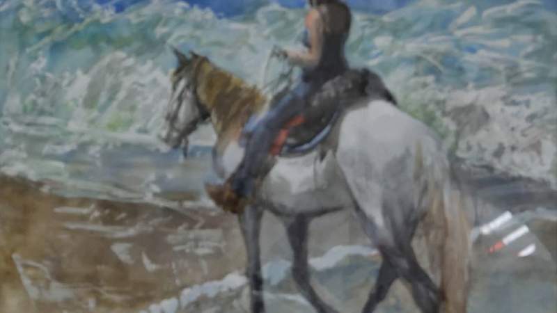 Jessica and Winston at the Beach