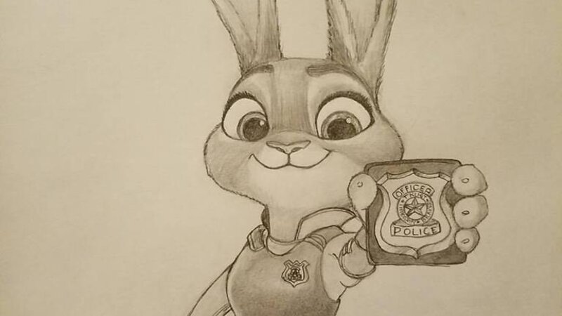Officer Judy Hopps in Graphite