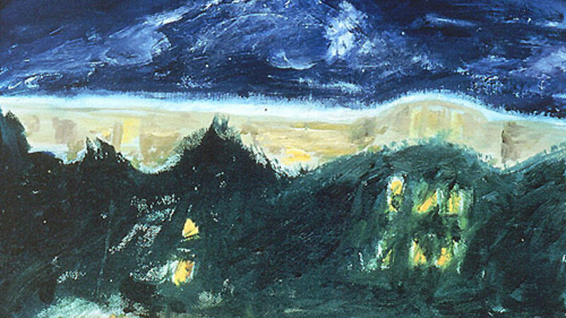 Kensington Manor at Night