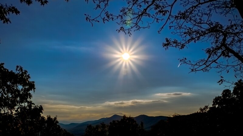 An Evening on the Blue Ridge Parkway