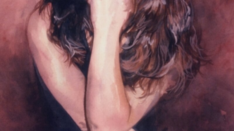 Baby Watercolor, 18" x 24"