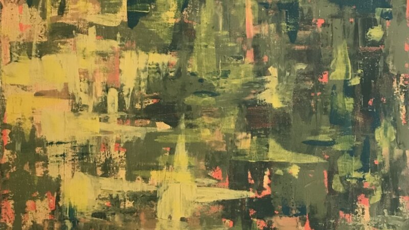Abstract Acrylic Painting