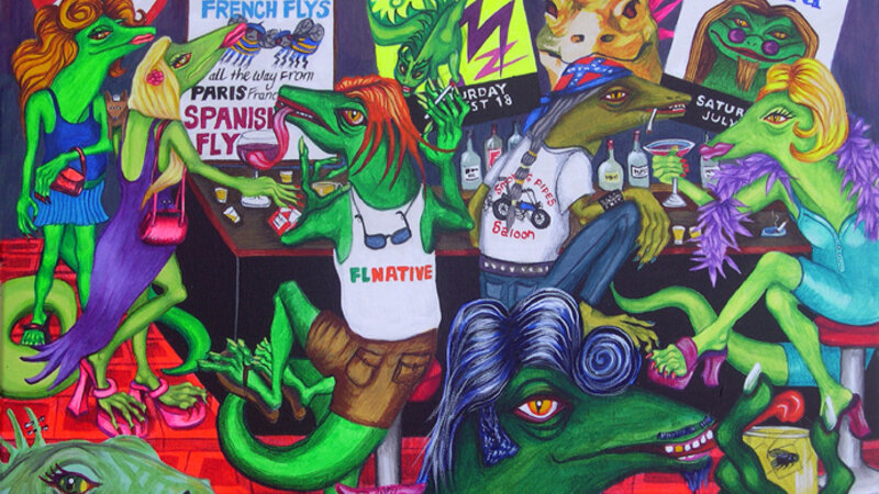 Lizard Lounge (three)