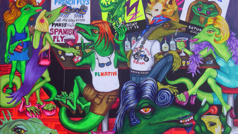 Lizard Lounge (three)