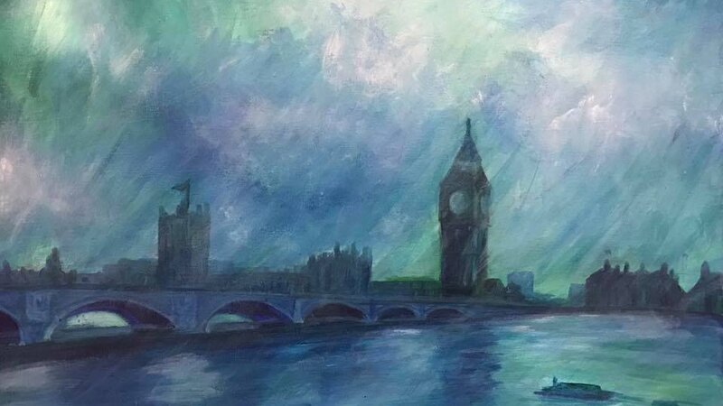 London in the Rain 