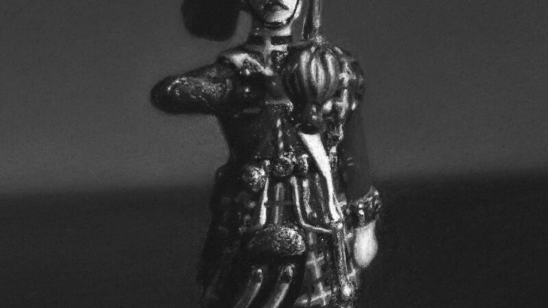 Maxwell Miller - charcoal Lead Soldier