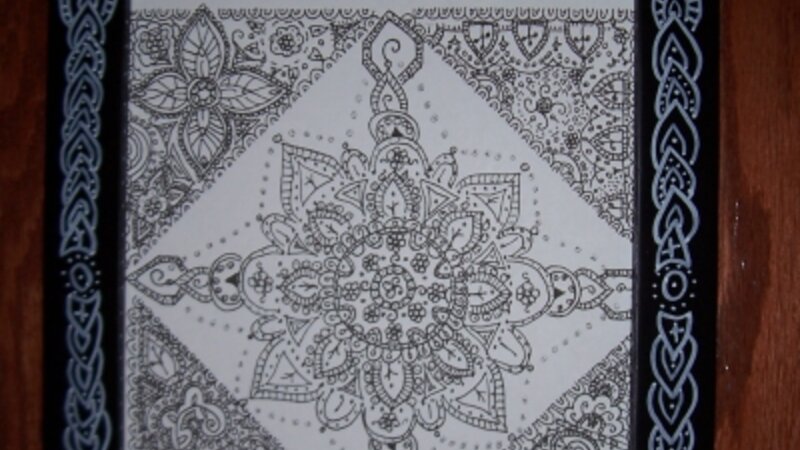 Mendhi Meets Wabai-Sabi