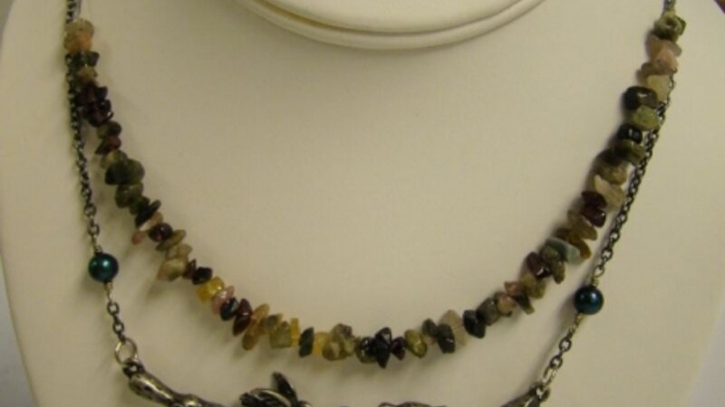 Bird's nest necklace 