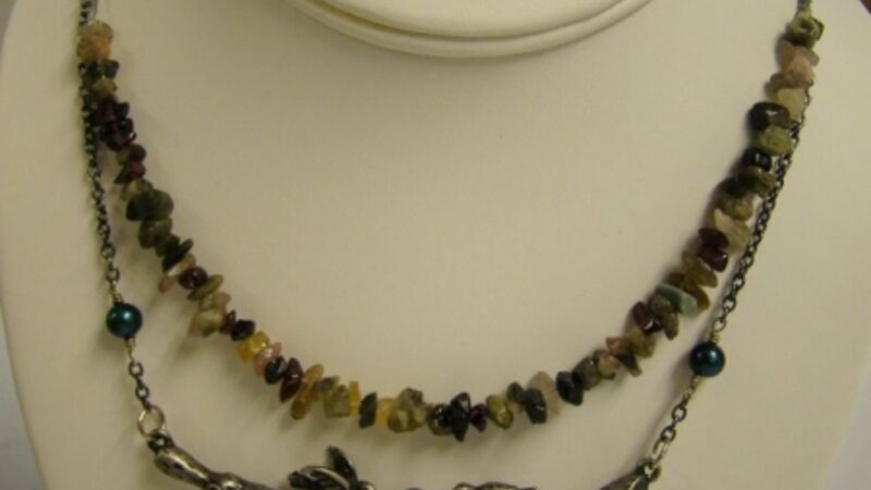 Bird's nest necklace 