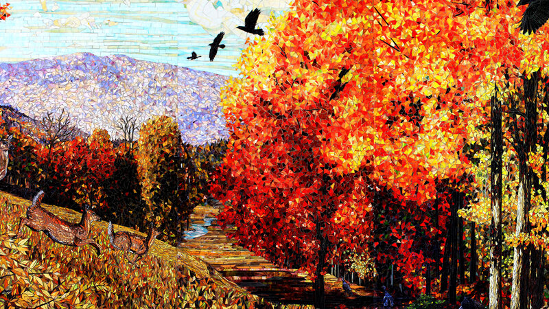 Into the Autumn Woods