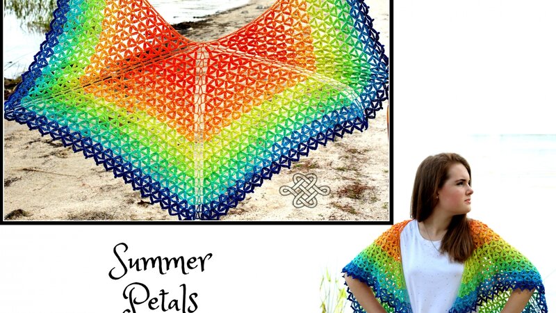 Summer Petals Shawl