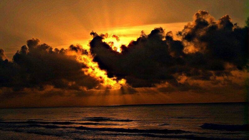 Sunset Cayman Brac