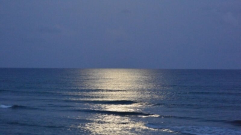 Moon over Cayman