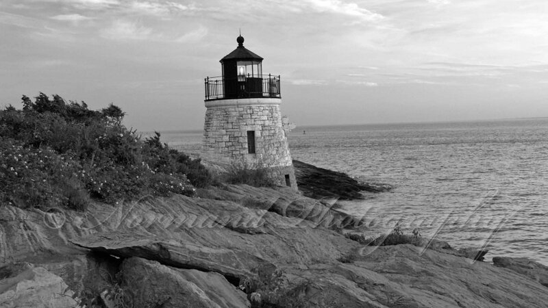 Castle Hill Lighthouse--On The Rocks