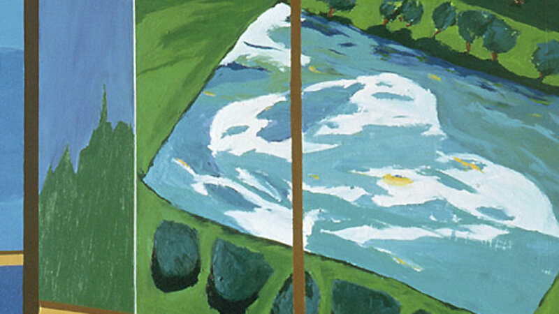 Park Scene (The Reflecting Lake)