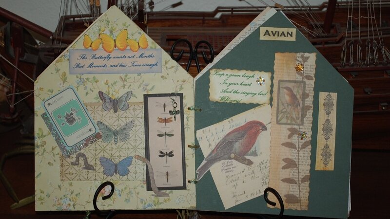 Page 4 and 5 of Conservatory Book