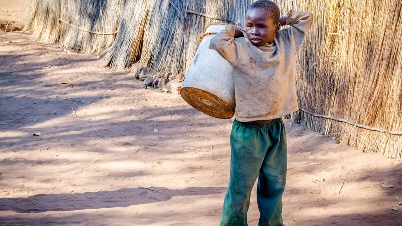African Village Boy