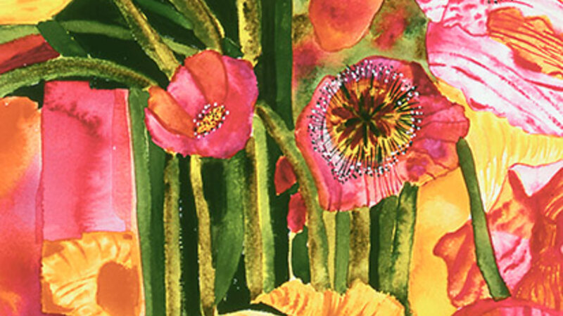 Poppies in Vase