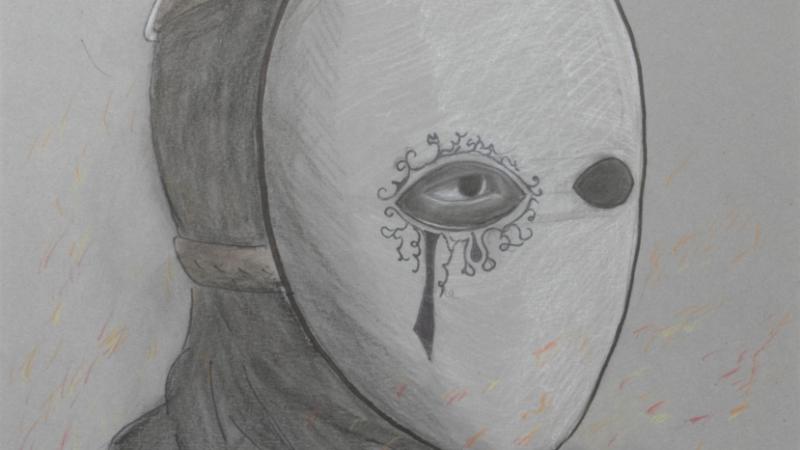 Portrait of a Porcelain Mask 