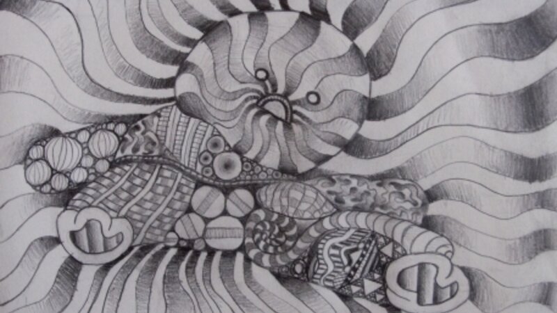 Ducky Duck Study in Psychedelia