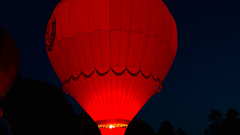 WRAL Freedom Balloon Fest - Balloon Glow
