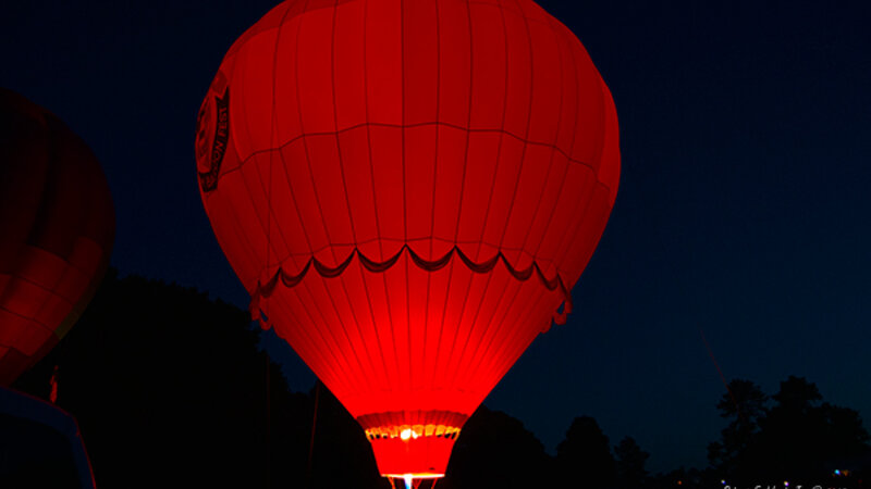 WRAL Freedom Balloon Fest - Balloon Glow