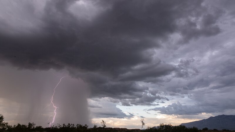 Sonoita Desert Monsoon Storm