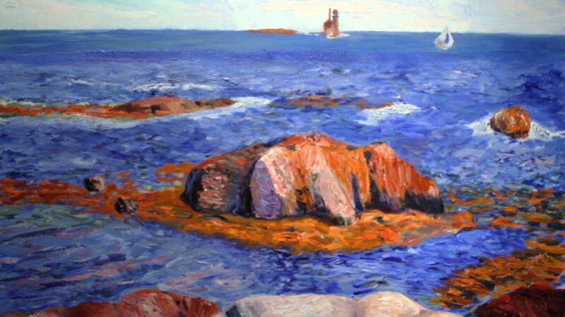 Rocks and Lighthouse