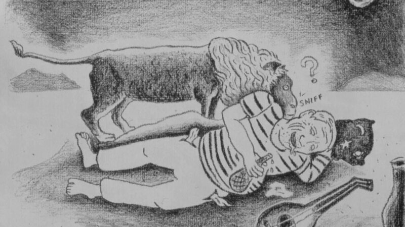 The Sleeping Gypsy (after Rousseau)