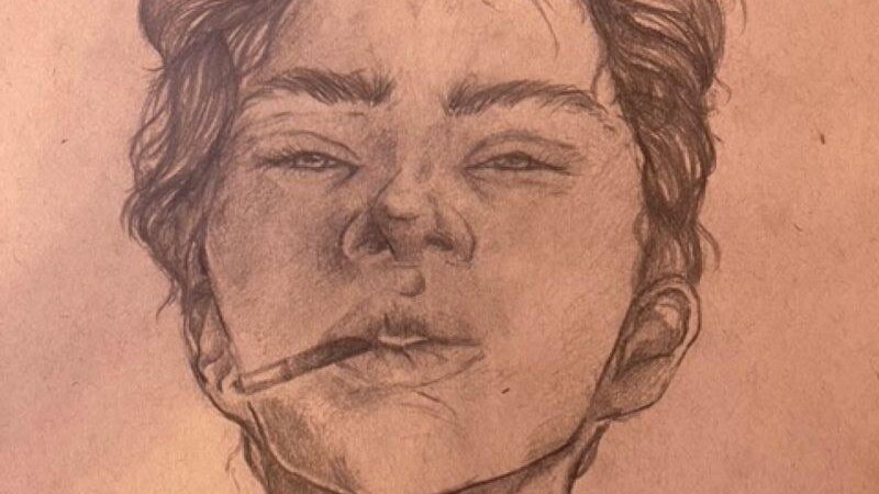 experimentation with a portrait