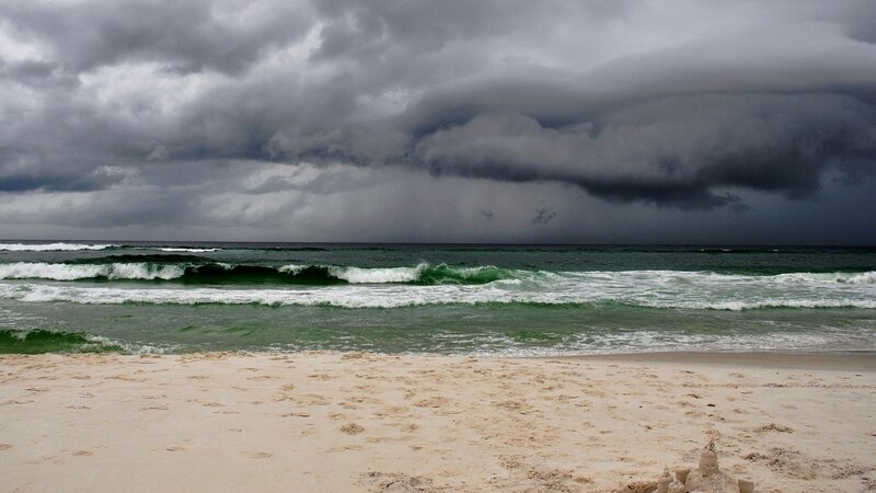 Approaching storm, Florida, 2010