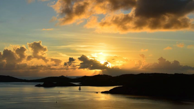Sunset on French Bay