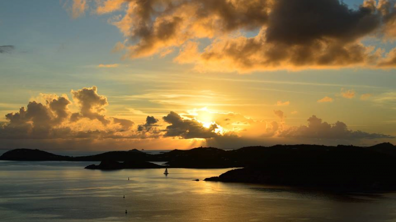 Sunset on French Bay