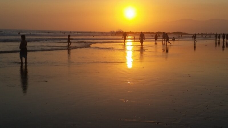 Sunet at Venice Beach
