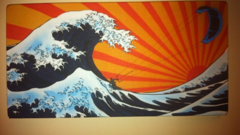 The Great Kite Boarder