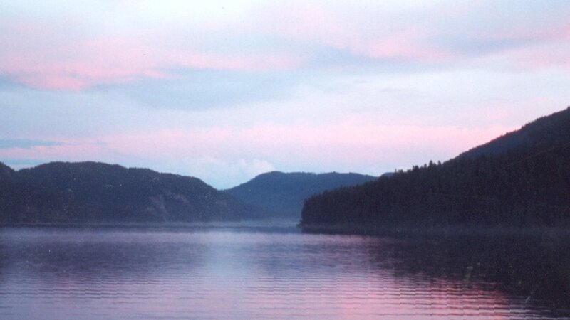 Tally Lake at Sunset