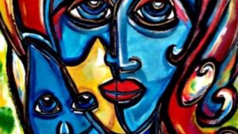 The Lady and the cat