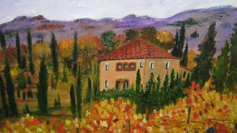 Tuscan Vineyard