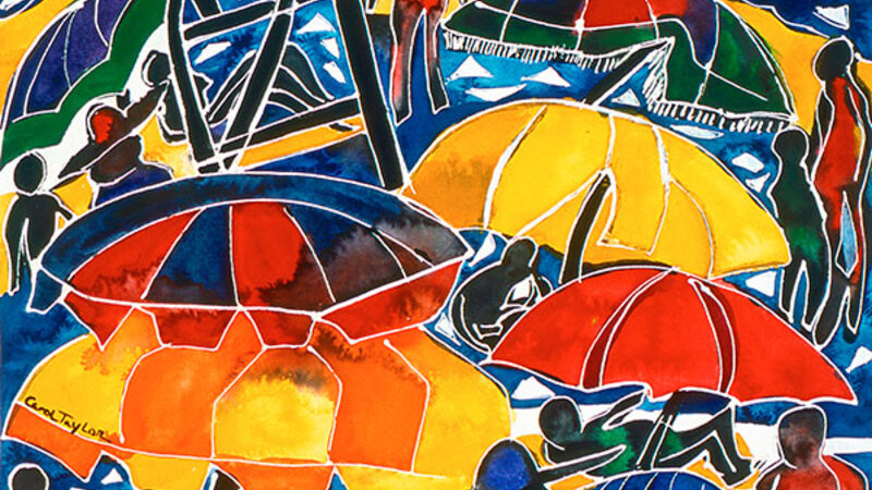 Umbrellas at the Beach