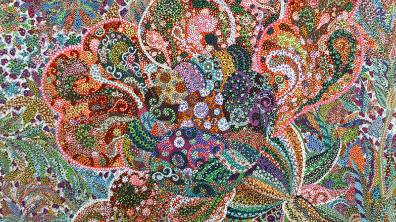 "Undaunted" original artwork by Ebova / Erika Pochybova 