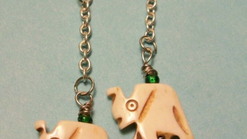 Elephant Earrings