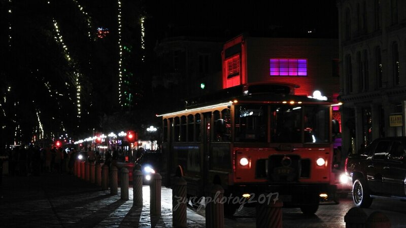 San Antonio VIA trolley, Christmas 2016